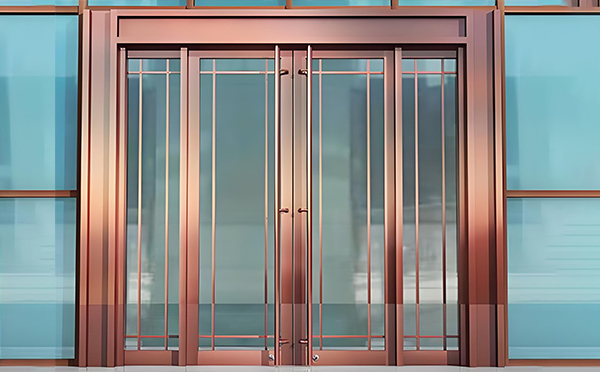 陇县玻璃地弹门