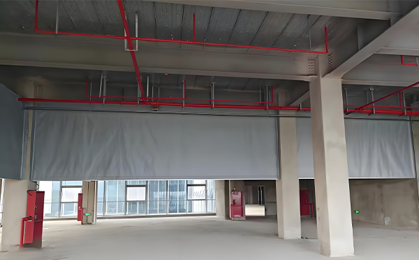 陇县防火布挡烟垂壁