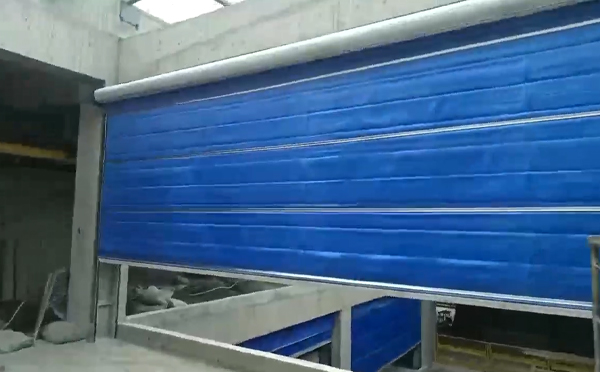 大型物流园区完成陇县防火门整体安装工程