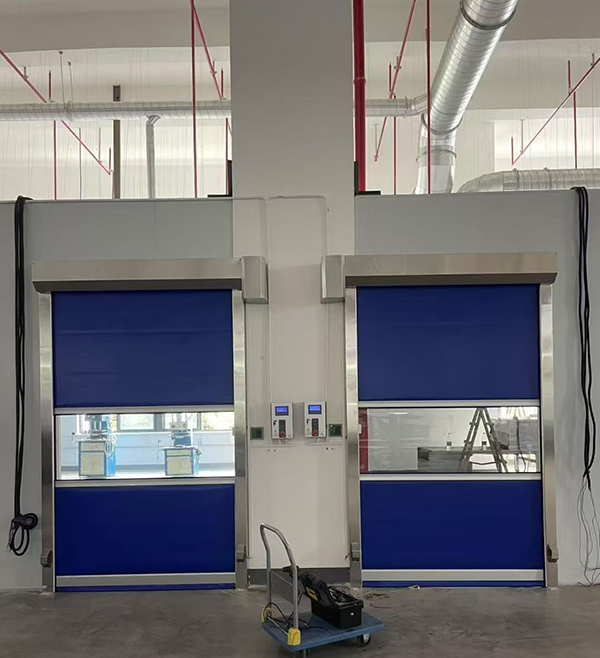 陇县快速陇县卷帘门助力食品加工车间环境升级